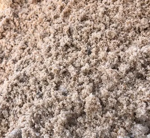 Areia grossa — foto do material
